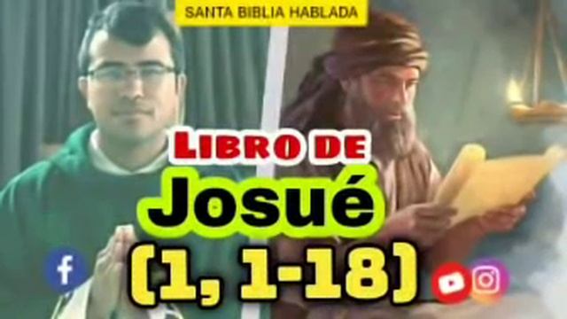 Libro de Josué 1, 1-18|Padre José Medina/Santa Biblia Hablada смотреть онлайн