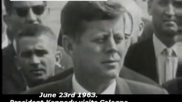 Vice President Lyndon Johnson in West Berlin 1961 & John F. Kennedy in Cologne 1963 смотреть онлайн