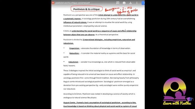 positivism and its critique смотреть онлайн