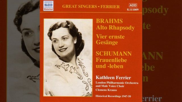 Frauenliebe und -leben, Op. 42: Du Ring am meinem Finger смотреть онлайн