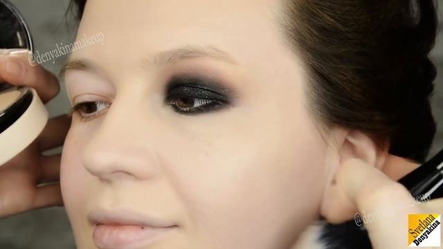 Смоки для нависшего века. Smoky eyes. смотреть онлайн