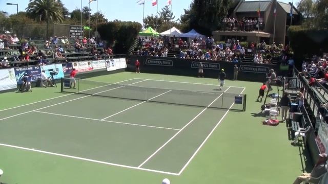 Daniel Evans had Bradley Klahn at match point at Seascape Challenger but lost tiebreaker. смотреть онлайн