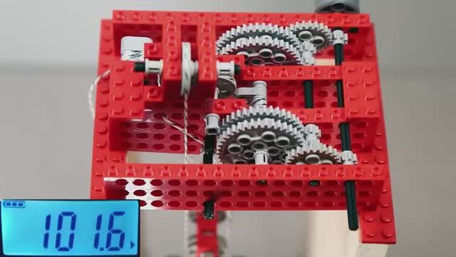 Тестирование систем передач и шкивов LEGO - часть 1 смотреть онлайн