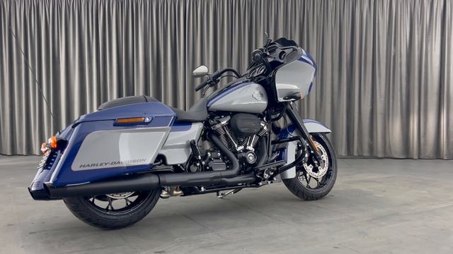 Road Glide синий