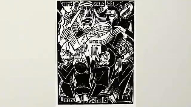 Max Pechstein: Vater-Unser-Gallery - 12 Holzschnitte v. 1921 zur Orgelmusik von Georg Böhm смотреть онлайн