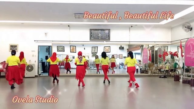 Beautiful, Beautiful Life Line Dance | Choreo Sobrielo Philip Gene ( SG) - March 2021 смотреть онлайн