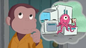 Curious George - 245 - George's High-Tech Sleep Over (Learn English Language with subtitles)