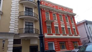Moscow Большой Афанасьевский переулок на Арбате...