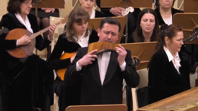 Георге Замфир "На вершине холма" 21.02.2017 БЗФ, оркестр им. В.Андреева & Igor Podgoreanu смотреть онлайн