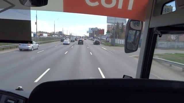 Setra S517HD (EvoBus Russland) АХ 414 99 Москва Маршрут №1185 смотреть онлайн