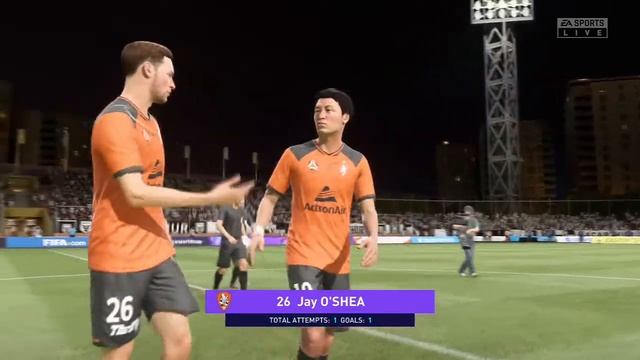 Macarthur FC vs Brisbane Roar | A-League (09/04/2021) | Fifa 21 смотреть онлайн