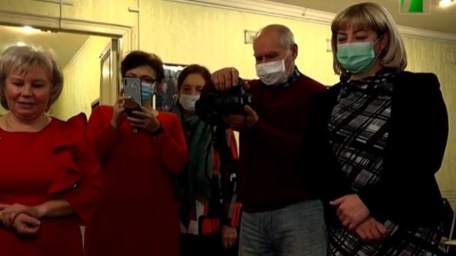 2021 12 04 Выставка работ Н. Гущина в Лысковском музее