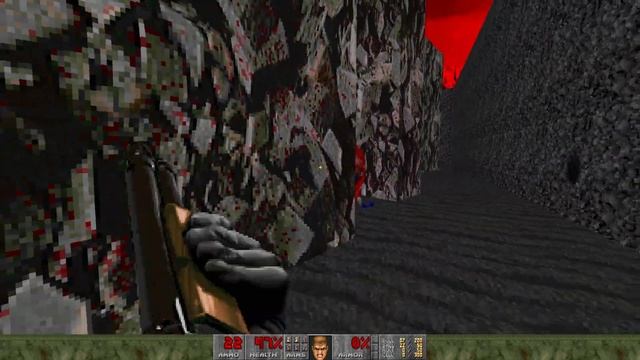 Voxel Doom w/ Parallax Level Textures Mod - Quick Gameplay смотреть онлайн