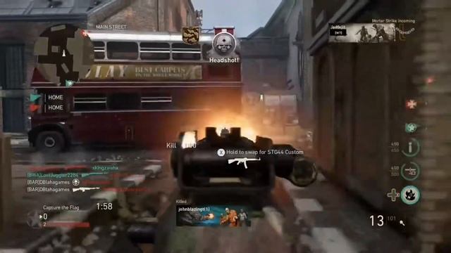 Cod WW2 Clutch moments #1 смотреть онлайн