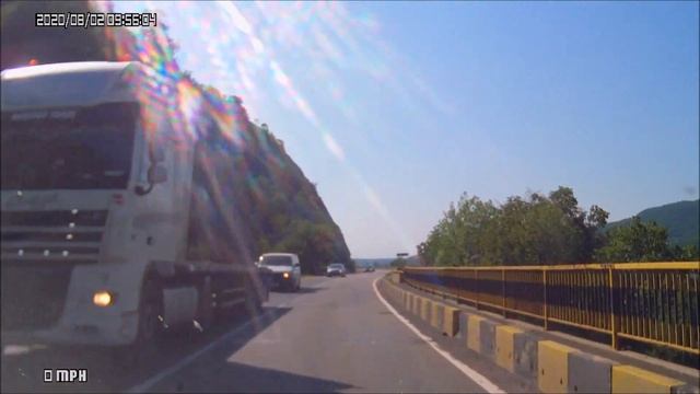 Поездка по Румынии.25 км по берегу Дуная.Путешествие на машине по Европе.Туризм,природа,дороги,отды