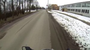 Покатушка за ментами на Honda Lead неудачная