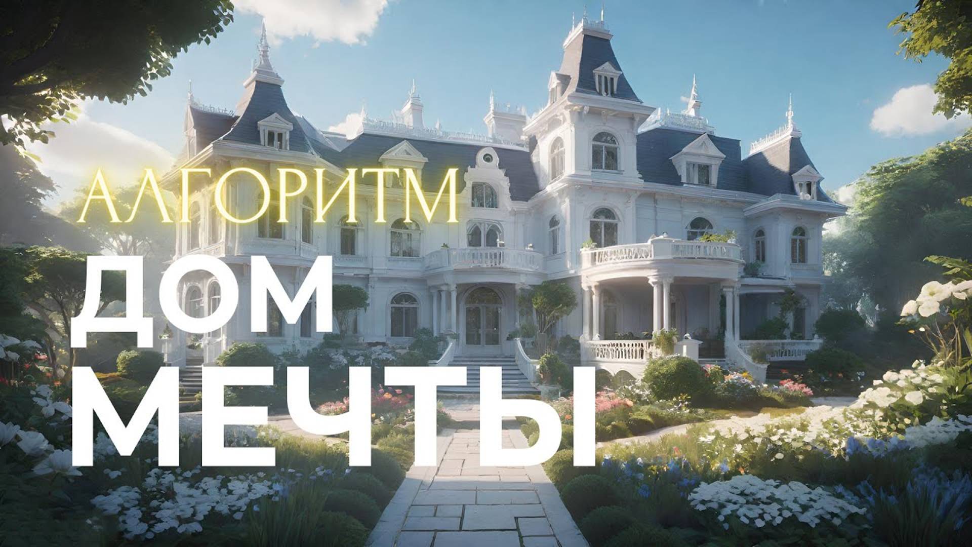 РИСУЕМ ДОМ МЕЧТЫ - НЕЙРОГРАФИКА смотреть онлайн