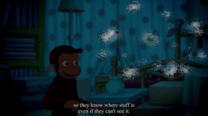 Curious George - 207 - Monkey Goes Batty (Learn English Language with subtitles)