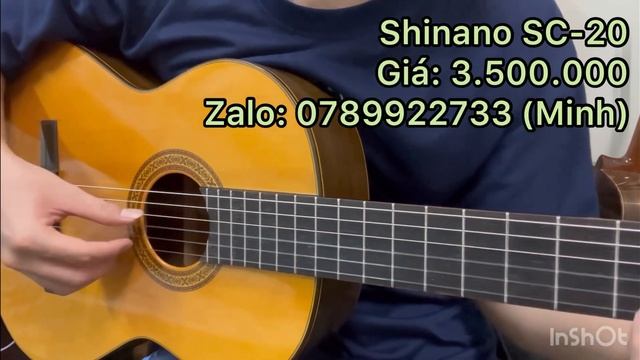 Shinano SC-20 giá chỉ 3 triệu 500. Dòng đàn hand made, có khoá vàng và chỉ cần. Chất lượng cực tốt смотреть онлайн
