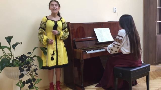 Демко Юлія, «Пісня Цвіркунки» з опери «Чорноморець» М. Лисенко смотреть онлайн