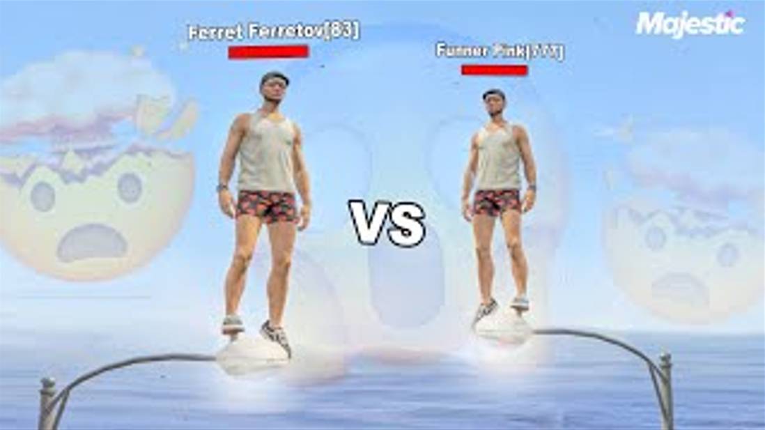 Кто Последний Упадёт, Получит 100$ - GTA 5 RP