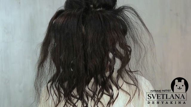 Текстурные - пляжные локоны утюжком.Локоны сёрф .Урок№176 смотреть онлайн