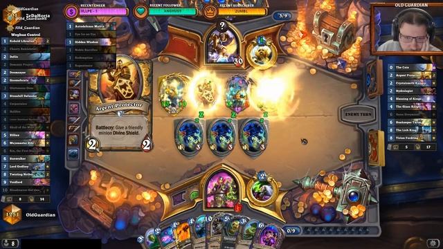 Weghuz's Control Warlock (Hearthstone Rastakhan deck) смотреть онлайн