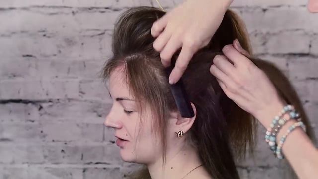 Прическа на кудрявые и вьющиеся волосы урок №15 смотреть онлайн