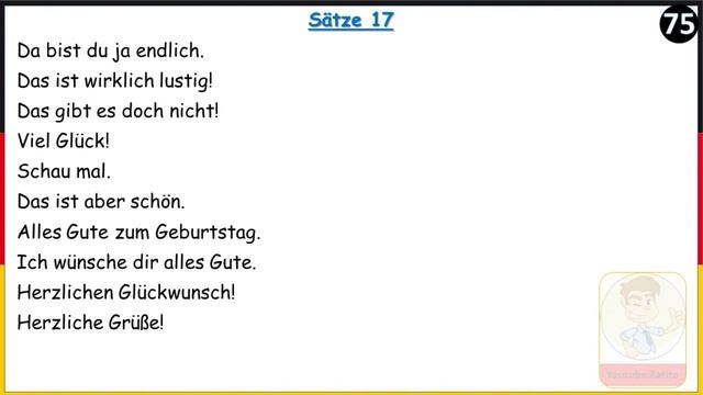 Deutsch für Anfänger - A1 - A2 (5) смотреть онлайн