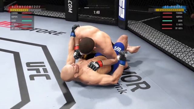UFC Хабиб Нурмагомедов vs Джордж Сент-Пьер смотреть онлайн