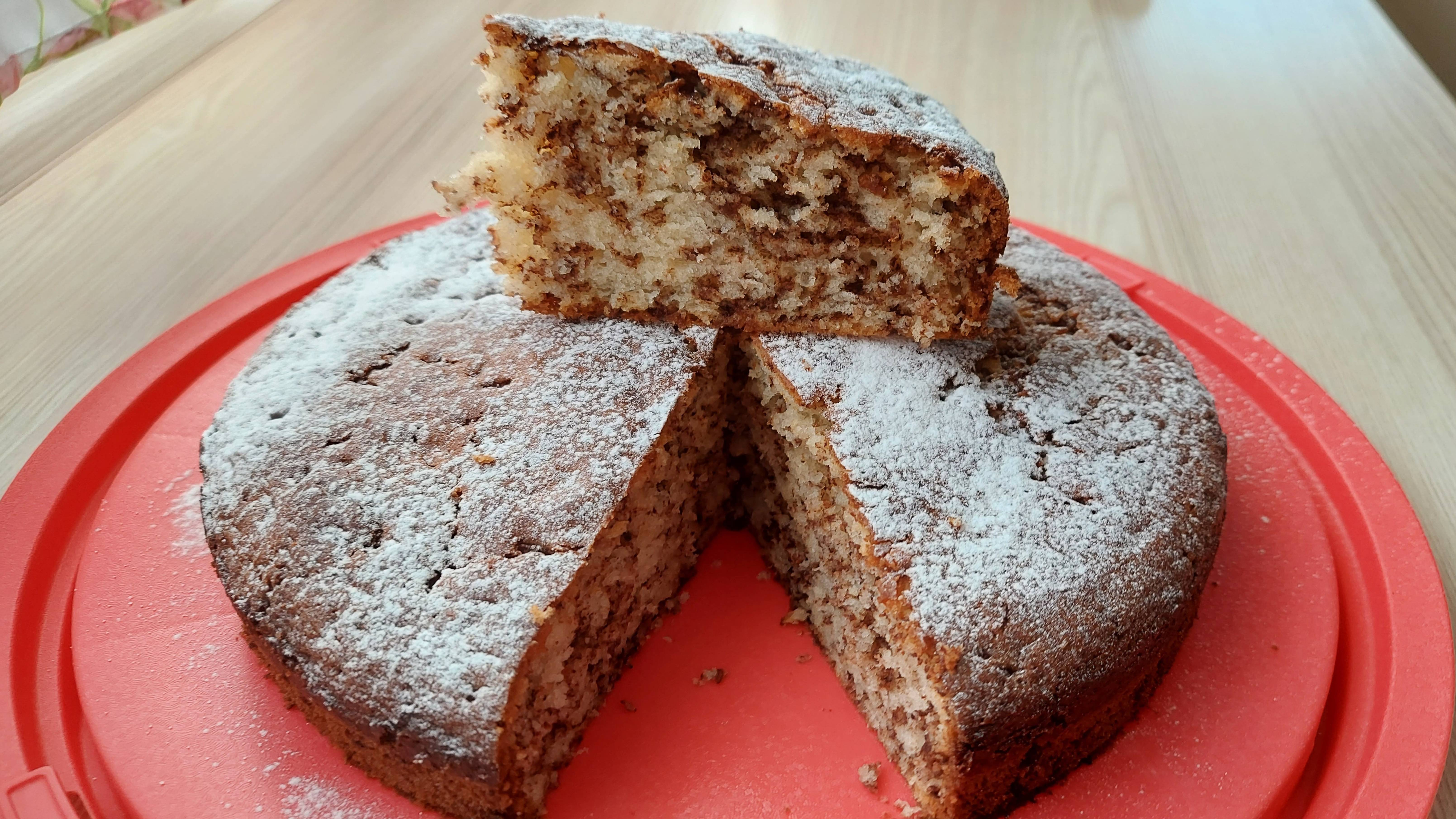 Вкусный пирог с шоколадной крошкой. Пирог на скорую руку. смотреть онлайн