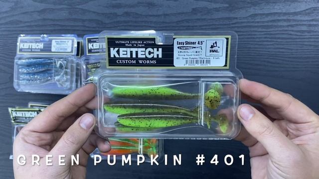 Keitech Easy Shiner SANDACZOWE KOLORY TOP SELLING BAITS OVERVIEW #KEITECH #EASYSHINER #PRZERYBAPL