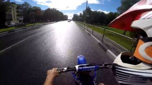 Неудачная погоня ДПС за кроссовым мотоциклом / Пикап девушек на санчезе / Кручу спиннер на 300 км/ч