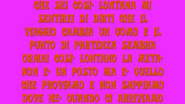 MARCO MENGONI TI VOGLIO BENE VERAMENTE CON TESTO