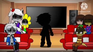 Реакция персонажей из андертейл на альтернативные версии Папируса.