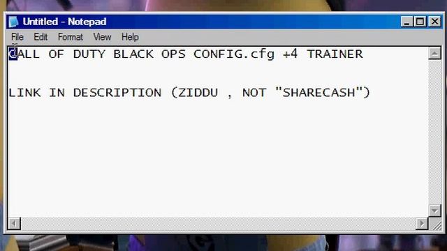 Call Of Duty Black Ops - Config Cheat (PC) смотреть онлайн
