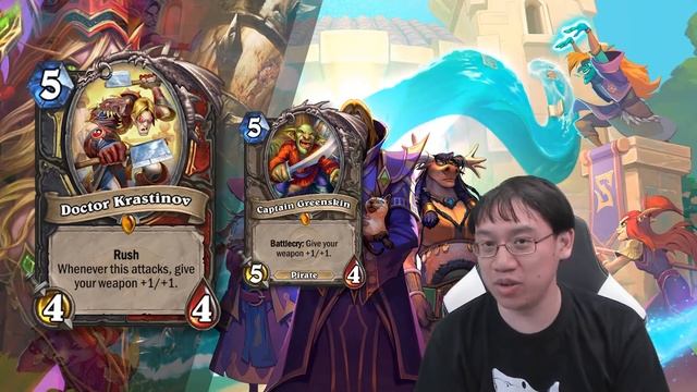 INSANE New Cards!! - Scholomance Academy Review #4 | Hearthstone смотреть онлайн