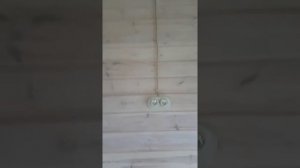 Ретро проводка в деревянном доме 1