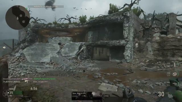 Call of Duty WWII Gameplay PT/BR Acostumando a jogar com R2 смотреть онлайн