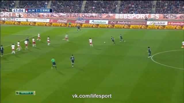 Альмерия 1:4 Реал Мадрид / Испанская Примера 2014/15 / 15-й тур смотреть онлайн