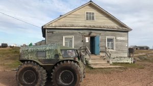 Путешествие по Кольскому полуострову на вездеходе Шерп