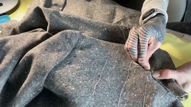 Шью пиджак в технике bespoke смотреть онлайн