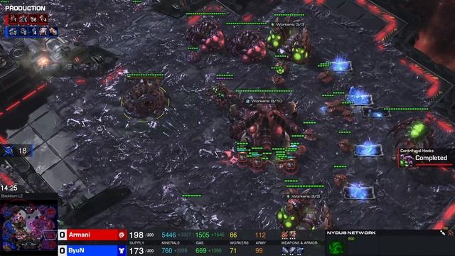 Byun's 3 Rax Reaper RETURNS | ByuN (T) vs Armani (Z) смотреть онлайн