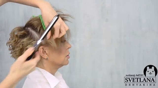 Прическа на тонкие и редкие волосы Урок№125 смотреть онлайн