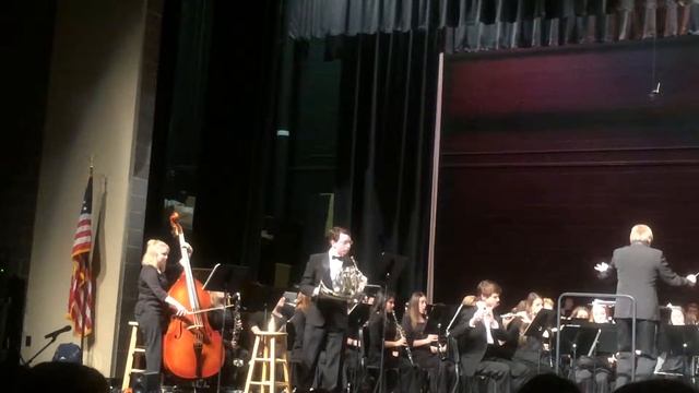 2nd Video of Concerto for Horn and Winds by Gillingham with Philips performing смотреть онлайн