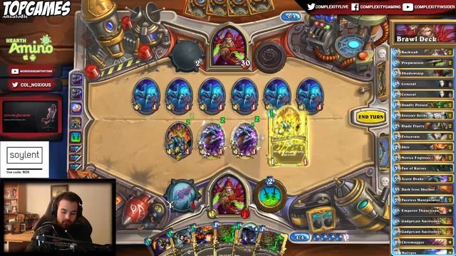 HEARTHSTONE OTK COMBO MINIATURE WARFARE TAVERN BRAWL смотреть онлайн