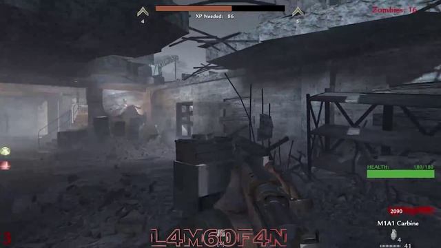 Nazi Zombies: (Zombie Realism V.2) Gameplay смотреть онлайн