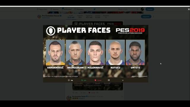 PES 2019 - DLC 5.0 / DATA / FACES / NOVIDADES / ULTIMA DLC смотреть онлайн