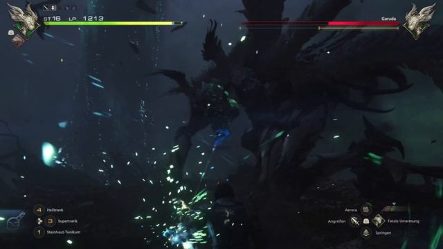 Final Fantasy 16 Bosskampf: Clive gegen Garuda, Esper des Windes смотреть онлайн