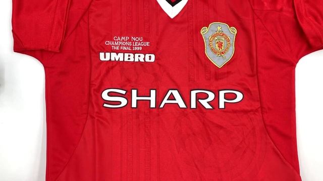 Manchester United jersey RETRO kit 1998/1999 (Champions League) Unboxing & Review / ASMR смотреть онлайн